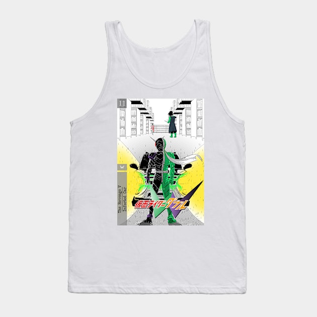 Kamen Rider Ep 11 Tank Top by MarceloBot